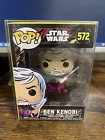 *DAMAGED BOX* Funko Pop! Vinyl: Star Wars - Ben Kenobi #572 Ships in Prot.