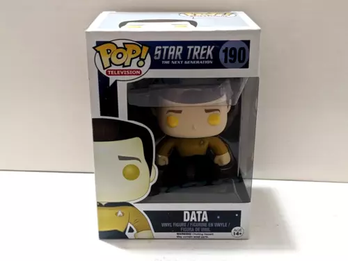 Data Star Trek The Next Generation Funko Pop! Television 190 Vaulted Figure