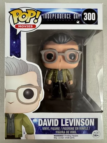 David Levinson 300 ~ Independence Day: Resurgence ~ Funko Pop ~ Jeff Goldblum