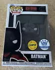 DC BATMAN FUNKO POP SHOP EXLUSIVE - BATMAN BEYOND #458 CLEAR CHASE PKG DMG