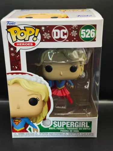 DC Comics Holiday 2024 Funko Pop! Heroes Vinyl Figure Supergirl # 526