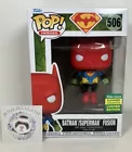 DC Heroes #506 Batman Superman Fusion SDCC Shared Funko Pop! Vinyl P/P New