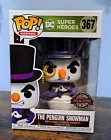 DC Super Heroes The Penguin Snowman #367 Funko Pop Christmas Batman special