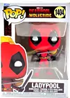 Deadpool & Wolverine Ladypool with Swords Pop! #1404 w/ PopShield In Stock