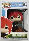 Diluc Ragnvindr 183 Genshin Impact Asia Video Game Funko Pop! with Protector