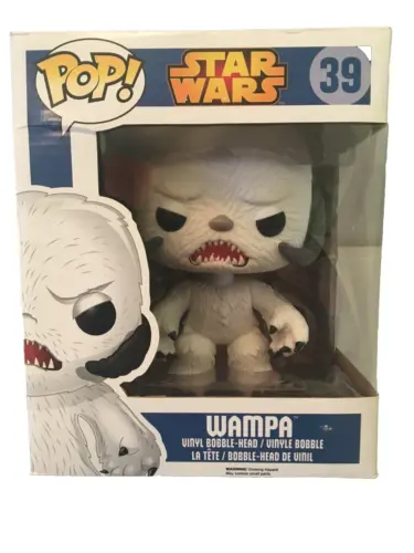 Discontinued Funko Pop! Star Wars WAMPA Vinyl Bobble-Head #39 (NIP)