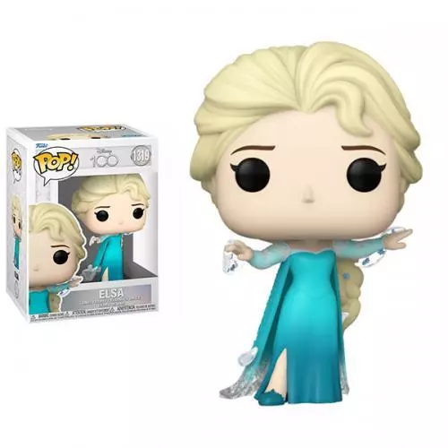 Disney 100th Anniversary Frozen Elsa POP #1319 Vinyl Figure FUNKO