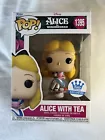 Disney Alice In Wonderland Alice With Tea Funko Pop! #1395 Exclusive MIB