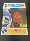 Disney Hades Funko Pop # 381 Chase Glow Hot Topic Exclusive & Glow Chase Edition