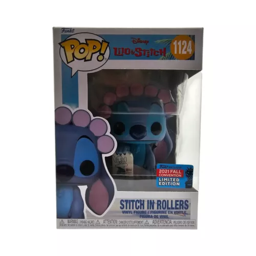 Disney Lilo & Stitch Stitch in Rollers NYCC 2021Exc Funko Pop #1124 w Protector