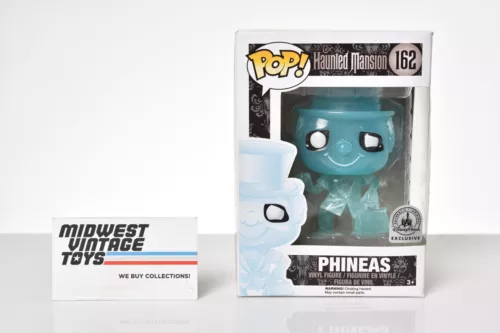 Disney Parks Exclusive Haunted Mansion Phineas Hitchhiking Ghost Funko Pop #162