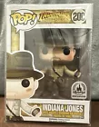 Disney Parks exclusive Indiana Jones Funko Pop #200 Damaged Box In Protector