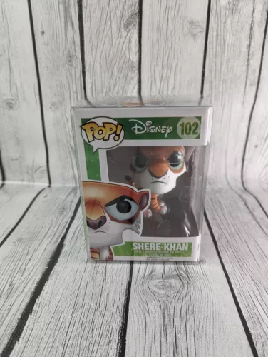 Disney Shere Khan 102 Funko Pop RARE RETIRED VAULTED W/ Pop Protector