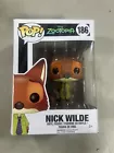 Disney Zootopia Nick Wilde 186 Funko Pop- BRAND NEW B28