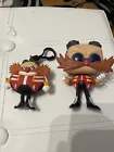 Dr. Eggman Funko Pop 286 And Dr. Eggman Keychain Great Condition