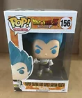 Dragon Ball Blue Vegeta (Super Saiyan God Super Saiyan) #156 Funko Pop Figure