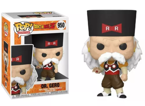 Dragon Ball Z Anime Dr. Gero Vinyl POP! Anime Figure Toy #950 FUNKO DBZ NIB