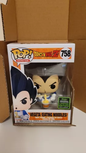 Dragon Ball Z Funko Pop | #758 Vegeta (Eating Noodles) | 2020 Spring Convention