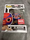 El Aracno Funko Pop! #706 - Spider-Man Lucha Libre MCC Metallic Exclusive Marvel