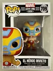 El Héroe Invicto (Iron Man) 709 ~ Marvel: Lucha Libre ~ Funko Pop Vinyl