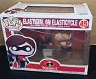 Elastigirl On Elasticycle Funko Pop Rides 45 Disney Incredibles Vinyl Figure Box