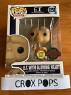 E.T. with Glowing Heart GLOW SE 1258 Funko Pop Vinyl New in Mint Box + Protector