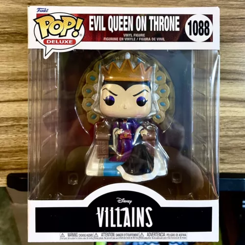 Evil Queen On Throne Funko Pop Deluxe  #1088 Disney Villains Snow White New!