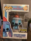 EXCLUSIVE Funko Pop Disney Lilo & Stitch STITCH WITH PLUNGER #1354 NEW! RARE!