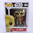 F2 Funko Pop Star Wars C-3PO Chrome Vinyl Figure 64