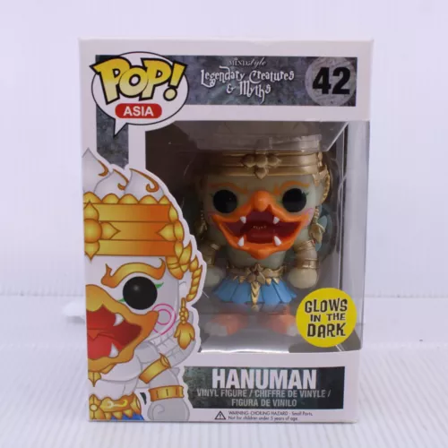 F3 Funko Pop Asia HANUMAN Legendary Creatures Vinyl Figure 42 GITD Glows