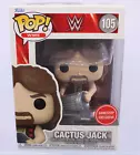 F3 Funko Pop WWE WWF CACTUS JACK Gamestop Exclusive Vinyl Figure 105