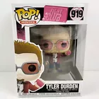 Fight Club #919 Tyler Durden Funko Pop Vinyl Figure + Pop Protector Vaulted