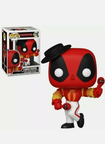 FLAMENCO DEADPOOL MARVEL X-MEN FUNKO POP! VINYL FIGURE #778 NEW BOX