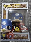 Funk Pop! Marvel Infinity Warps Soldier Supreme 679 Gitd Exclusive