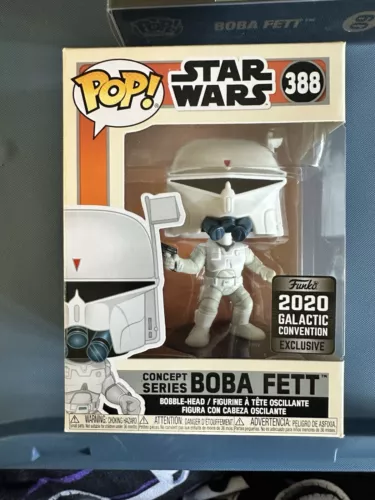 Funk Pop! Star Wars 388 Boba Fett Concept Series-2020 Galactic Con Exclusive