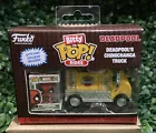 Funko Bitty Pop Rides 10 Deadpool With Chimichanga Truck - New