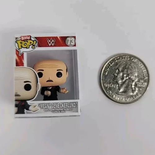 Funko Bitty POP! WWE Wrestling 'Mean' Gene Okerlund #73 Vinyl Figure