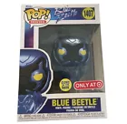 Funko Blue Beetle 2023 Blue Beetle in Flight Glow Target Exclusive Pop Vinyl New