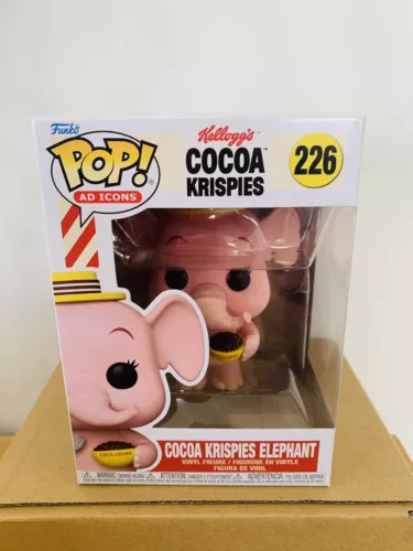 Funko Cocoa Krispies Elephant 226 Kellogg’s Ad Icons Free Protector