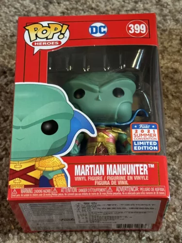 Funko: DC Imperial Palace ~ Martian Manhunter #399 ~ Metallic Funkon Exclusive