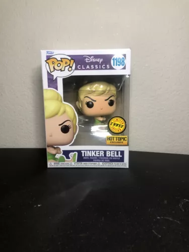 Funko Disney Classics Peter Pan Tinker Bell Red Chase Hot Topic Exclusive #1198