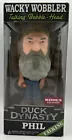 Funko Duck Dynasty Phil Wacky Wobbler Talking Words Of Wisdom A&E 8”