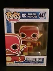 Funko Heroes DC Christmas Holiday 447 Gingerbread The Flash Figure + Protector