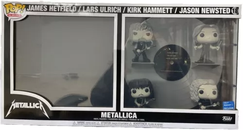 Funko! James Hetfield / lars Ulrich / Kirk Hammett / Jason Newsted #18