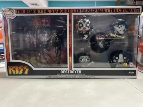 Funko Kiss The Demon/ Starchild/ Spaceman/ Catman Destroyer #22 Glow (Special)