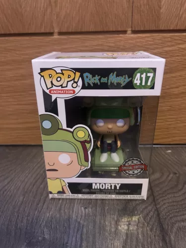 Funko MORTY #417 Rick and Morty: Blips and Chitz Pop Vinyl Figure EXCLUSIVE