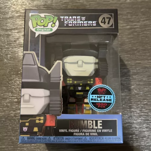 Funko N F T Pop! Digital: Transformers - Rumble #47 - Funko N FT Exclusive