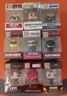 Funko Pocket Pop Keychain MIXED LOT COLLECT Characters Set Of (9) ** *see pics**