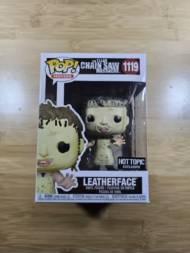 Funko POP! #1119 Texas Chainsaw Massacre Leatherface Ht Exclusive+ Protector