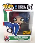 FUNKO POP 121 DC COMICS SUPER HEROES HARLEY QUINN HOT TOPIC EXCLUSIVE VINYL MIB!